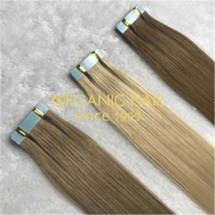 Luxy remy double drawn tape-in extensions H144